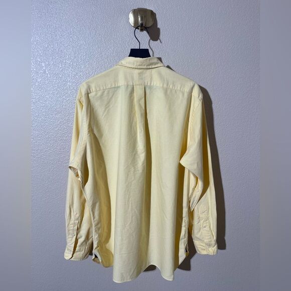 Ralph Lauren Vintage Men's Light Yellow Casual Shirt - Picture 2 of 6